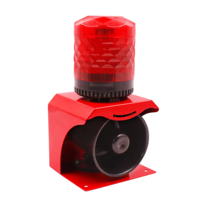 SF513 industrial voice sound and light alarm horn 24V220V crane high-decibel high-power alarm