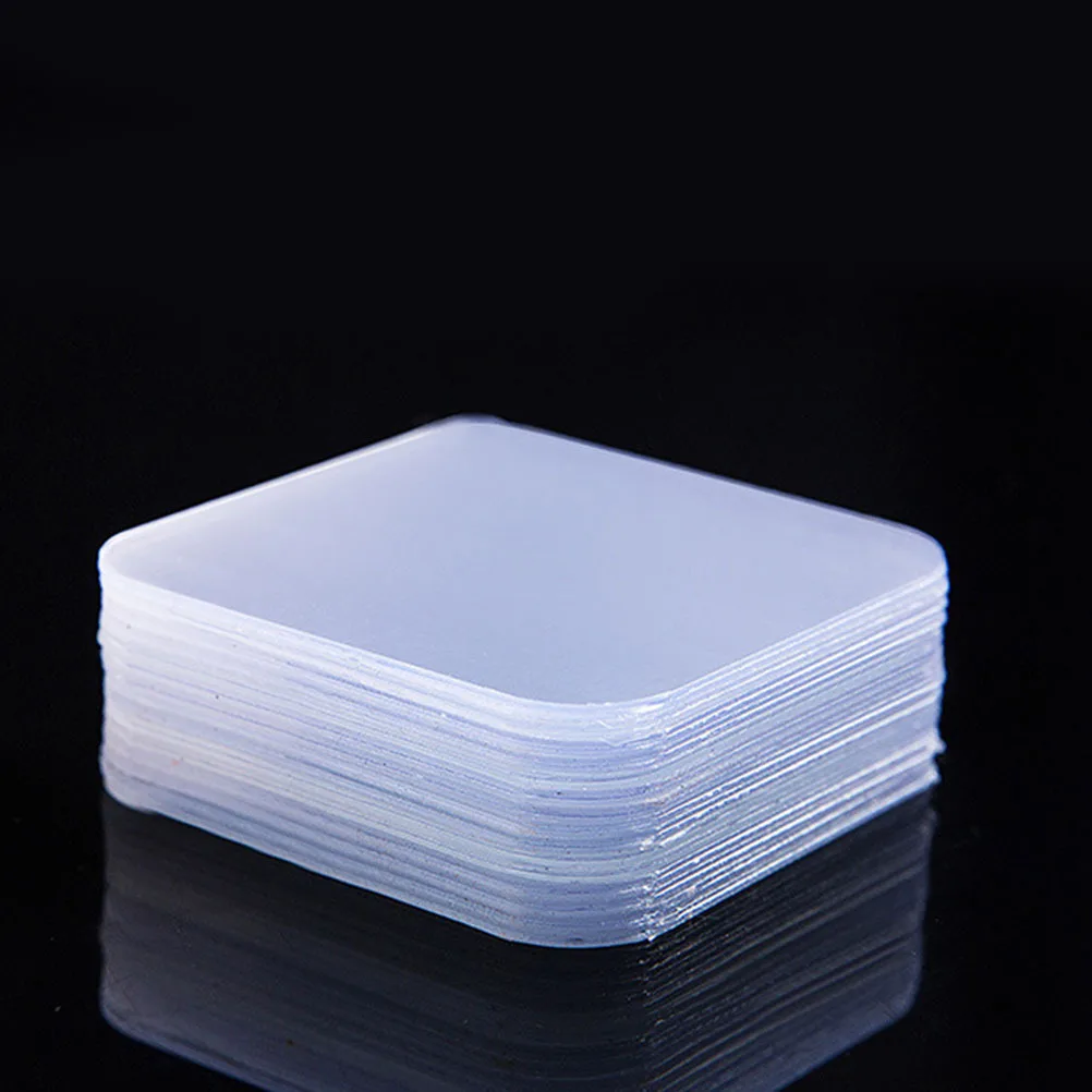 

120Pcs Clear Double Sided Adhesive Tape Heavy Duty Transparent Square Mounting Tape Wall Hanging Picture Crafts