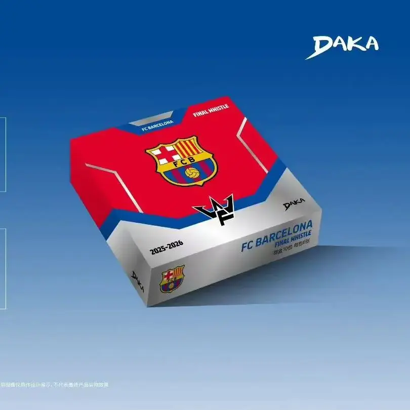 NEW DAKA 2025-26 FC BARCELONA FINAL WHISTLE Official Licensed Yamal Messi Ronaldo Signed Jersey Collectible Soccer Card Gifts