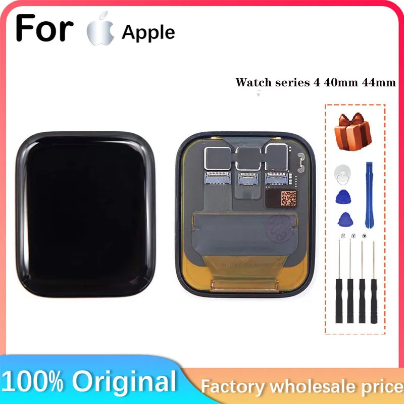 New for Apple Watch series 4 LCD touch screen 40mm 44mm Watch S4 LCD A1975 A1976 A2007 A2008 Watch screen repair + touch