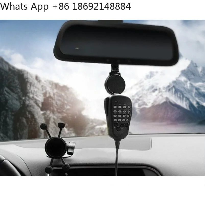 Hand pull rope automatic return walkie-talkie telescopic rope spot