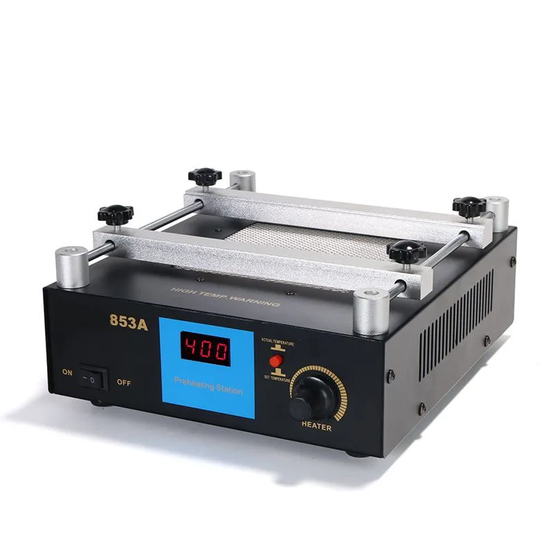 853A Constant Temperature Lead-Free BGA IR Infrared Preheater Digital Display Electronic Hot Plate Preheating Rework Station