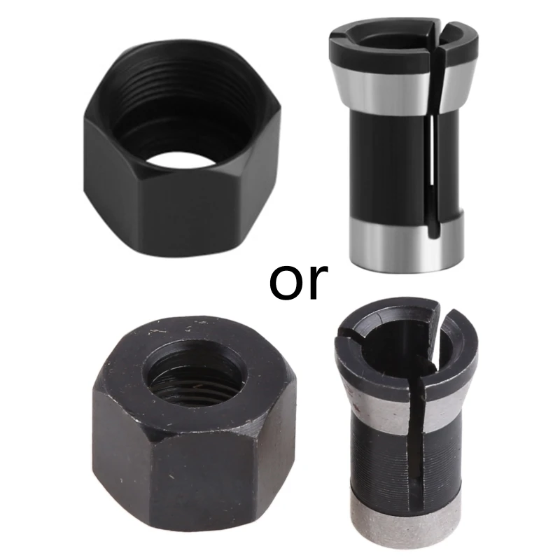 

M15 Engraving Machine Chuck Nut 6mm/6.35mm/8mm Screw Nut Electric Router Milling Cutter Accessories Conversion Handle