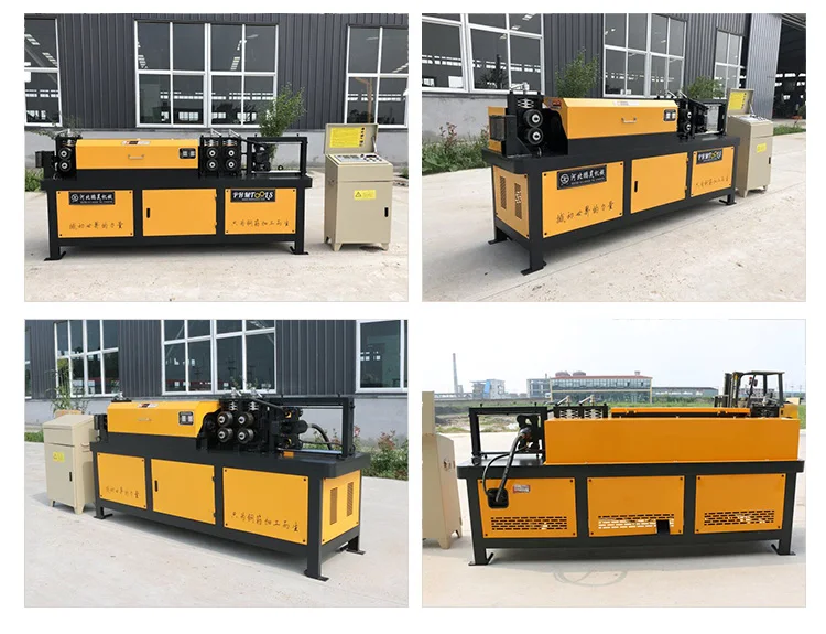 YG Customized High Speed Wire Rod Straightening And Cutting Machine Traction Straightening Machines Rebar Straightening