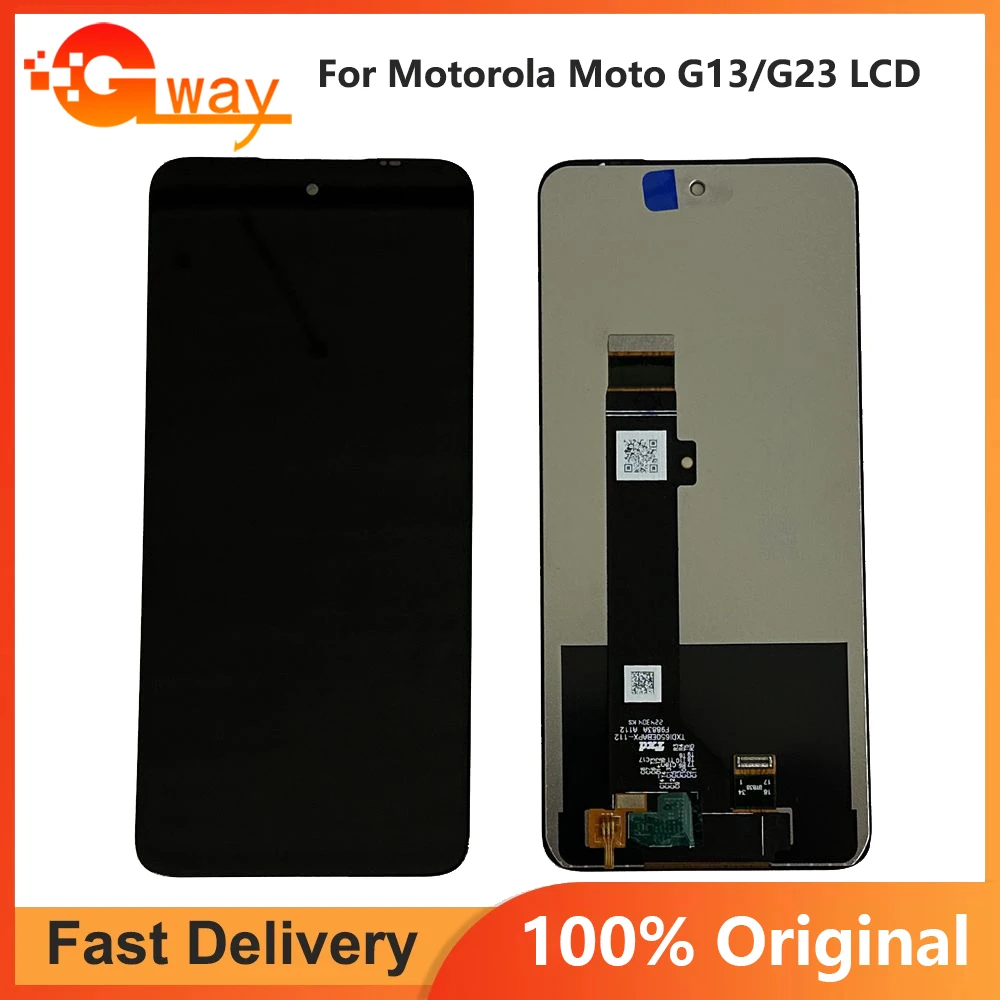 

6.5“ For Motorola Moto G13 LCD Display Touch Screen Sensor Digiziter Assembly For Moto G23 Screen Replacement 100% Tested