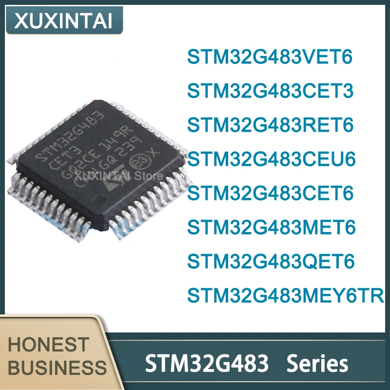 

5Pcs/Lot New Original STM32G483 STM32G483VET6 STM32G483CET3 STM32G483RET6 STM32G483CEU6 STM32G483CET6 MET6 QET6 MEY6TR