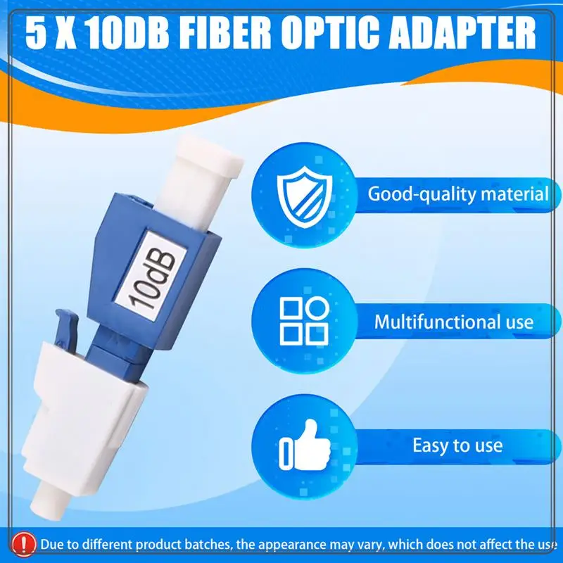 LC UPC 10Db 光ファイバアダプタ用 Implex SC UPC コネクタ光ファイバ減衰器