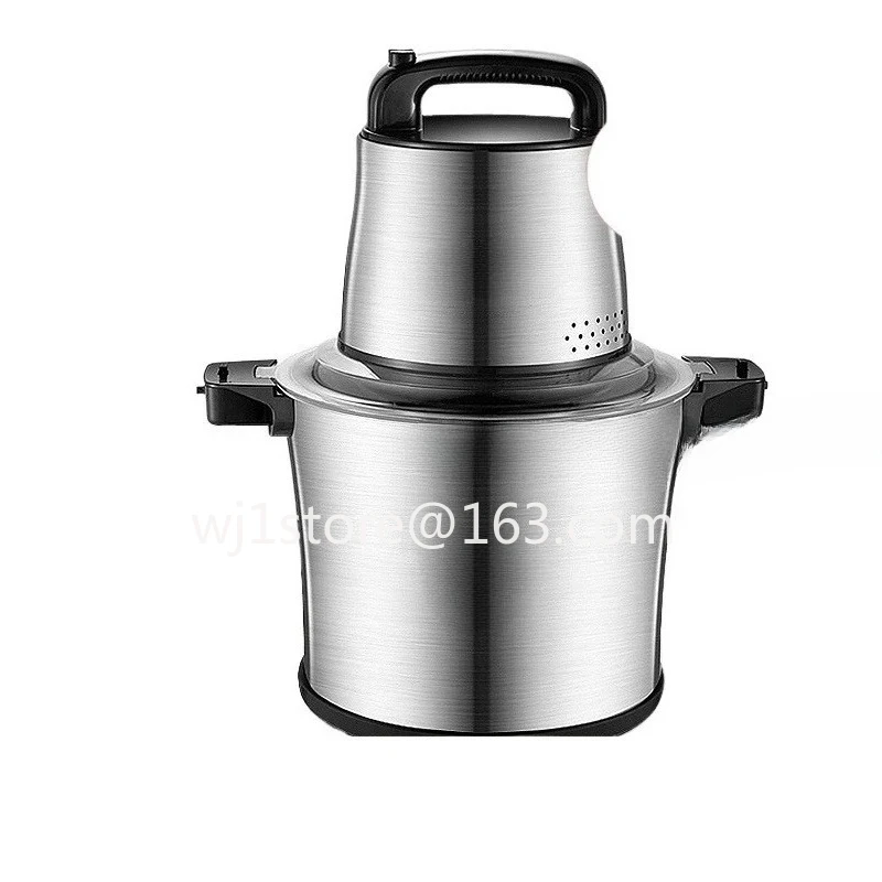 Meat grinder large-capacity household high-power commercial 6L multi-functional chopped vegetables, meat puree, chopped peppers