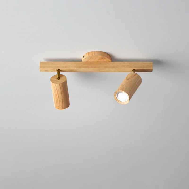 أضواء خشبية LED ديكور المنزل ضوء السقف منصة مشروبات مرحاض حائط الخلفية تركيبات إضاءة مدخل الإضاءة E27