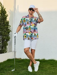 New Men's Breathable Summer T Shirts Tops Clothing Casual Slim Short Sleeve Polo Shirts Golf Apparel Team Sportswear Ropa Hombre