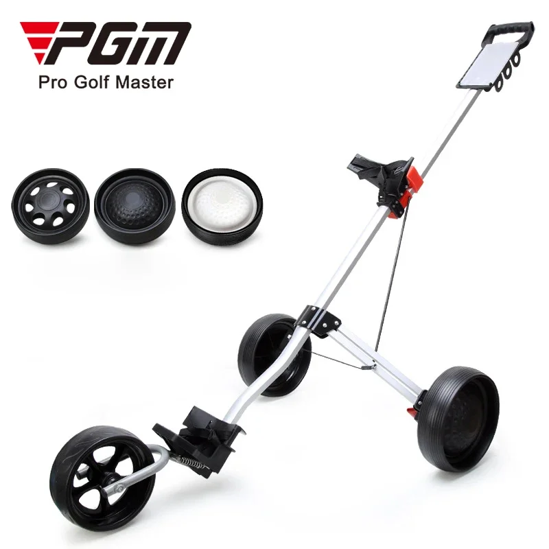 PGM Professional Folding Golf Trolley Outdoor Sports Travel Airport Baggage Check Carrier Cart Stroller Golf Pitch Tool Supplies