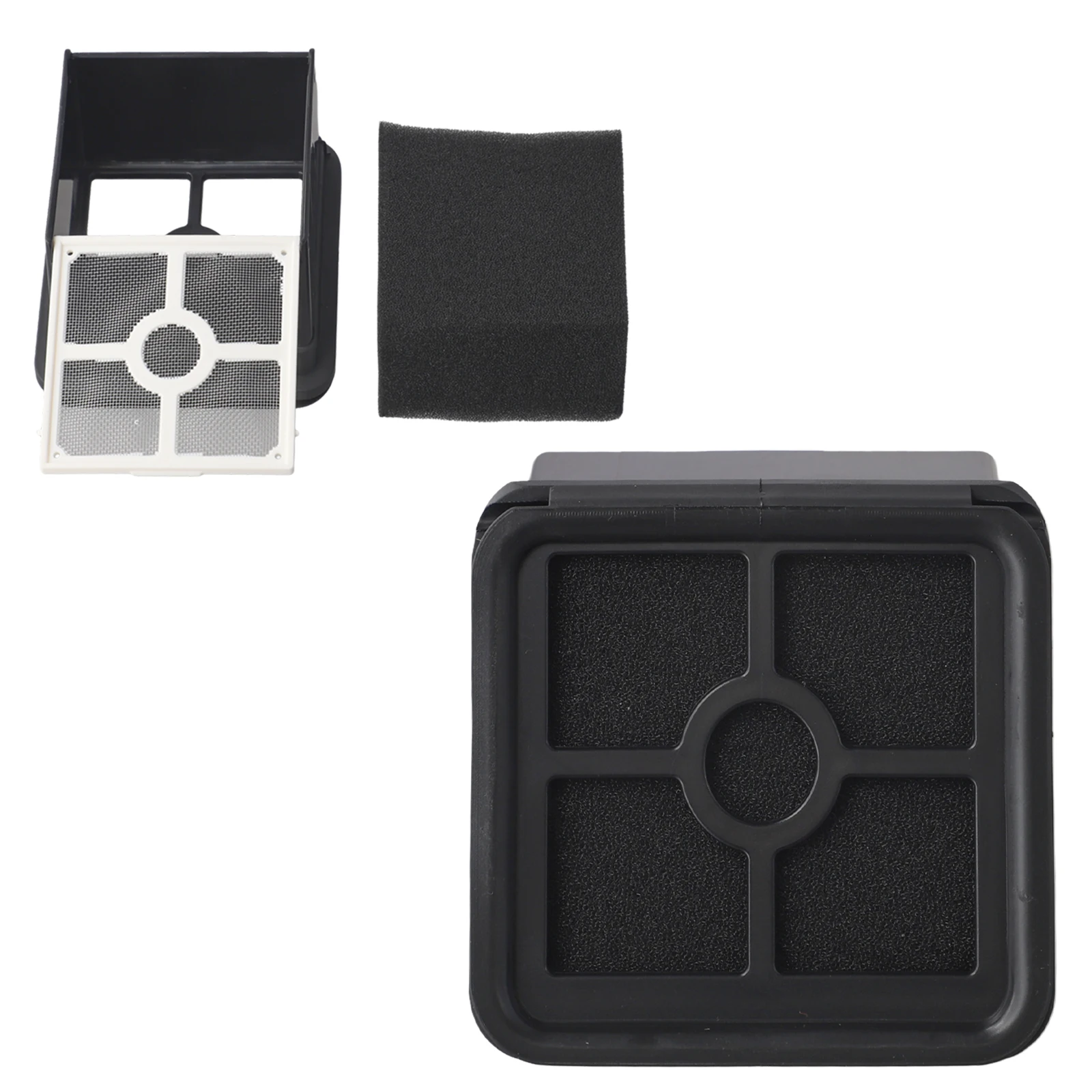 For ILIFE For W90 Cleaning Accessory Set Includes Mop Cloth Filter Rubber Scraper and Side Brush for Hard Floors