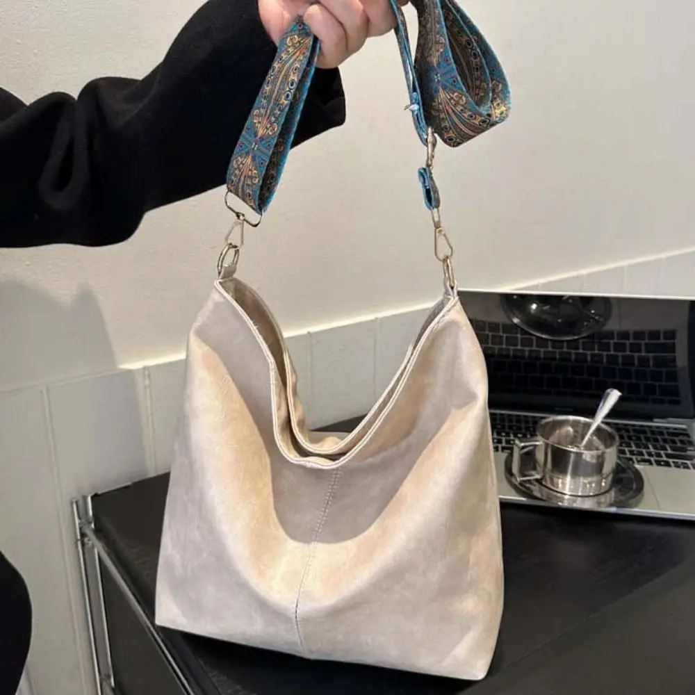 Bolso de mano de cuero PU de Color sólido, bolso de hombro Simple con cremallera de gran capacidad, bolso cruzado de compras, bolso de cubo con mensaje