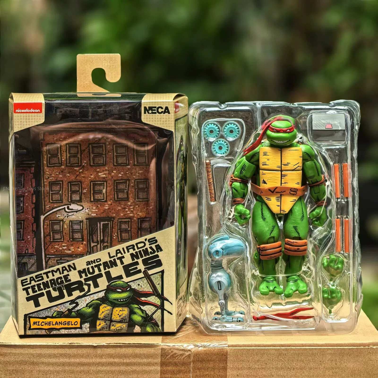 Neca Teenage Mutant Ninja Turtles Back To New York Comic Version 7 Inch Articulated Action Figure Collectible Model Ornament - view 4