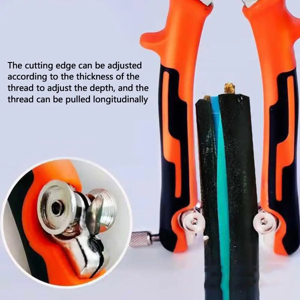 Imagem -03 - Ferramenta de Mão Multifuncional para Wire Stripper Alicate Universal Cortador de Cabo Terminal Crimper Heavy Duty 10 em 1