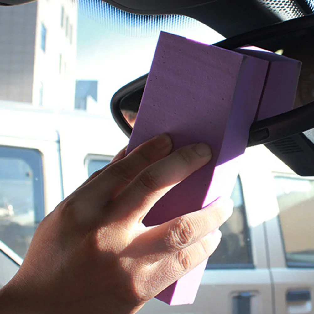 

2pcs Car Wash Sponge Extra Large Pva Absorbent Cleaning Block For Auto Glass Window Washing Durable Multifunctional Tool