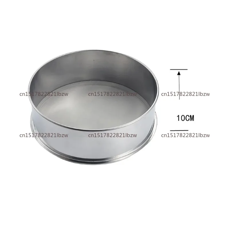 Diameter 30CM Height 10CM SUS All Stainless Steel Sieve For Electric Vibrating Machine
