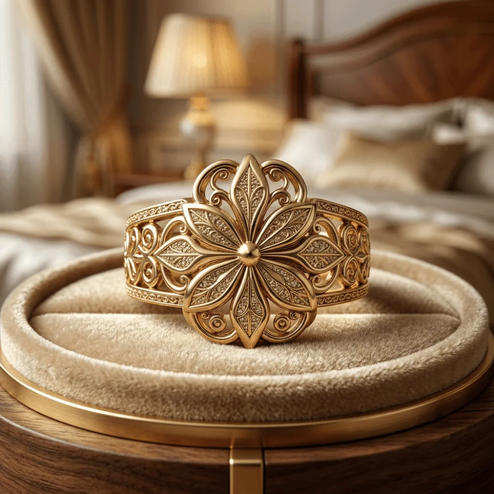 Fashion Elegant Hollow Carved Ring Light Luxury Exquisite Finger Jewelry Vintage Alloy Flower Ring Party