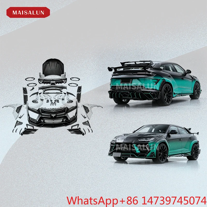 M‑Style Dry‑Carbon‑Fiber Wide‑Body Full Conversion Kit Exterior Facelift Tuning PartsCar Partsold‑to‑new Upgrade