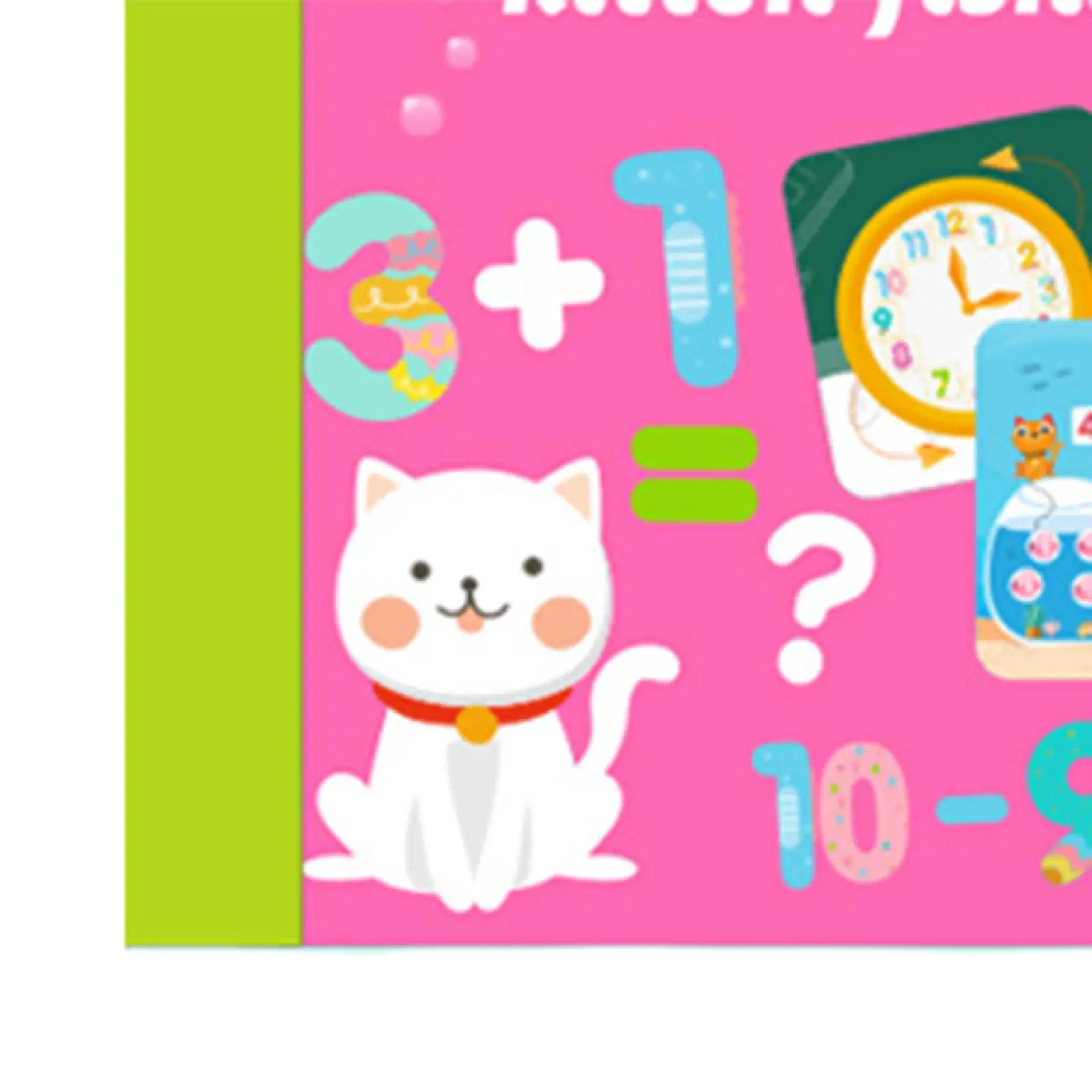 Ten Frame Set Math Counters Games Numbers Counting Toy Addition Subtraction Workbook Montessori Manipulatives for Kids Preschool