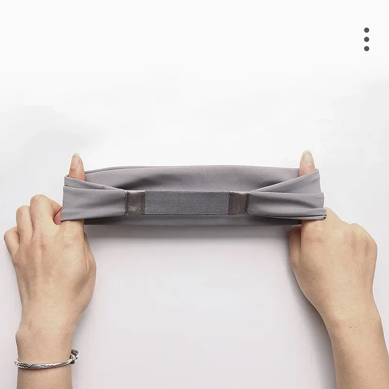 عصابة رأس رياضية للجري واللياقة البدنية، عصابة رأس مرنة ماصة للعرق وركوب الدراجات والتنس واليوجا والصالة الرياضية، عصابة رأس للرجال والنساء