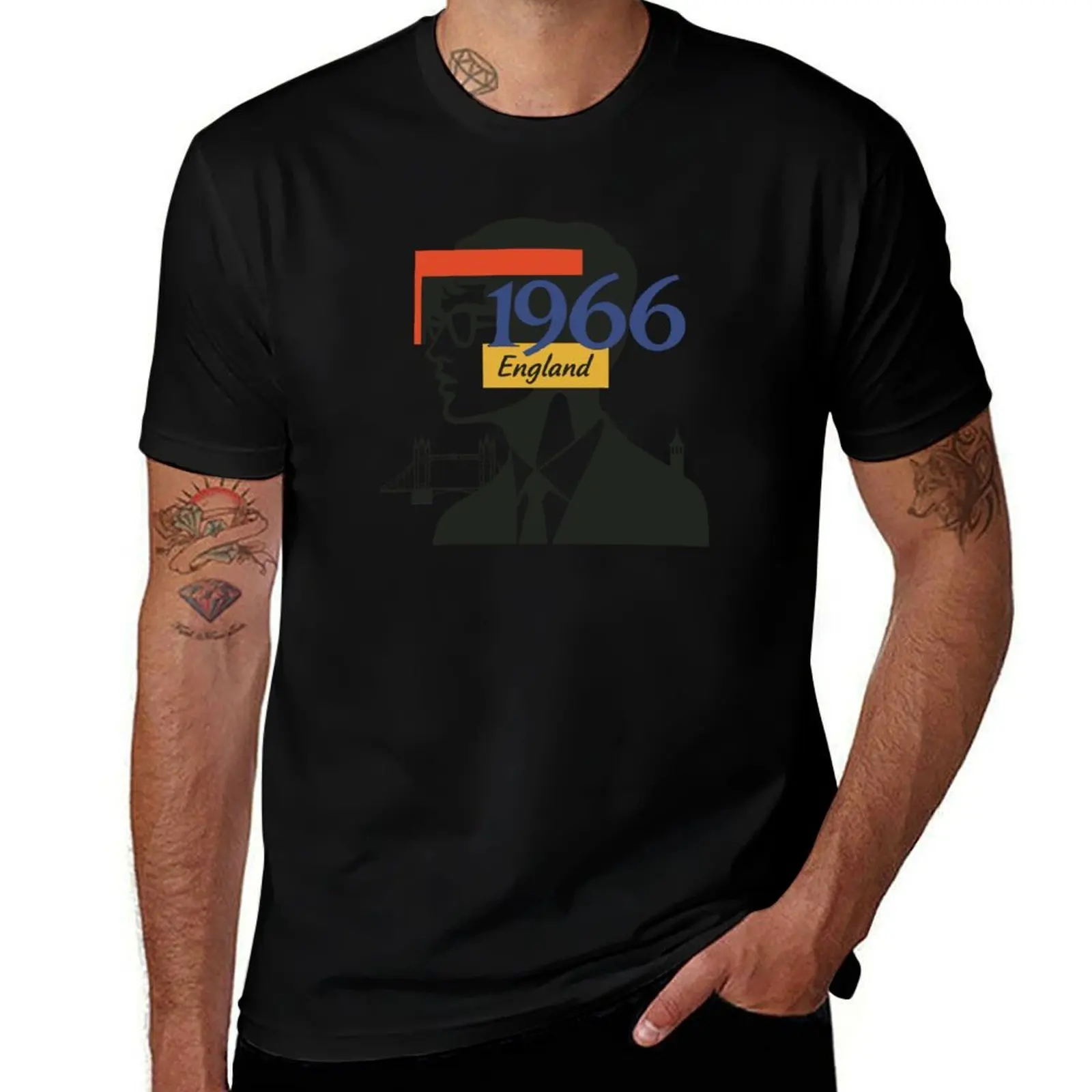 

England 66 T-Shirt rapper graphic tees quick-drying luxury t-shirt t shirts for men graphic