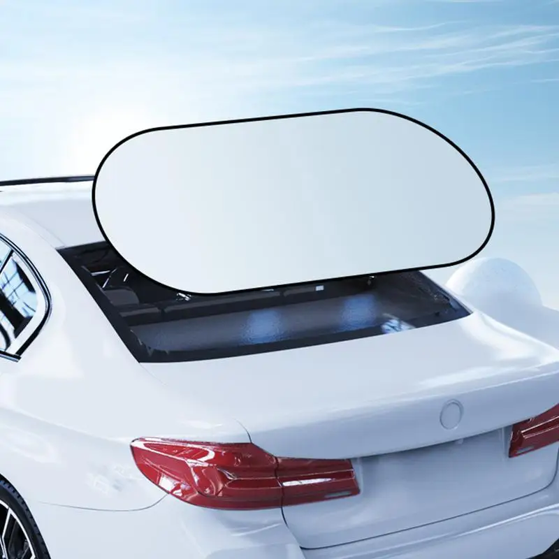 Samochodowa osłona przeciwsłoneczna na tylną szybę Blokada światła słonecznego Łatwa w montażu mocowanie magnetyczne Ochrona przed promieniami UV do tylnej szyby samochodu