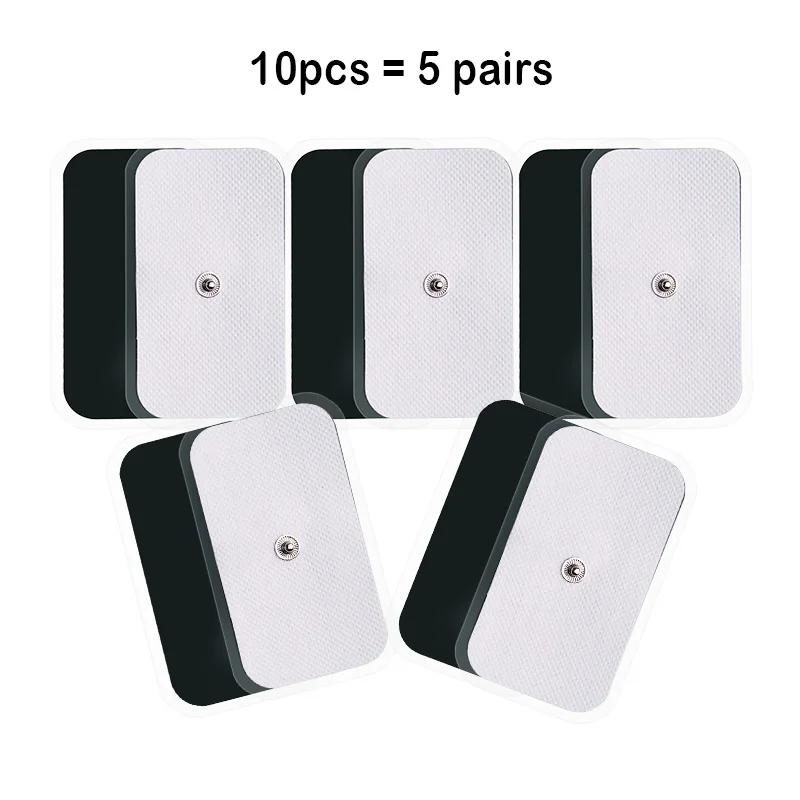 10/20Pcs Tens Electrodes for Myostimulator Physiotherapy Therapy Machine Pads Slimming Massager Adhensive Gel Health Pad Tens