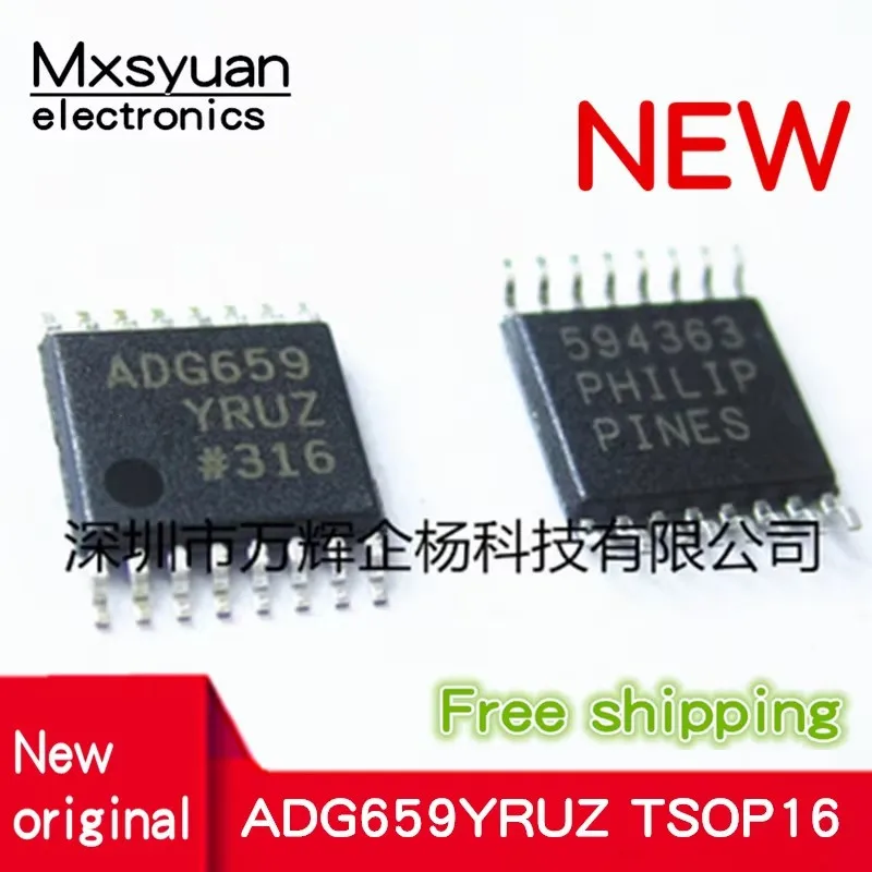 10PCS~100PCS/LOT ADG659 ADG659YRUZ ADG659YRU TSSOP-16 New original