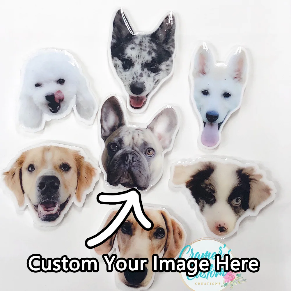 Custom Cut Badge Reel - Photo Badge Reel - Mom Gift