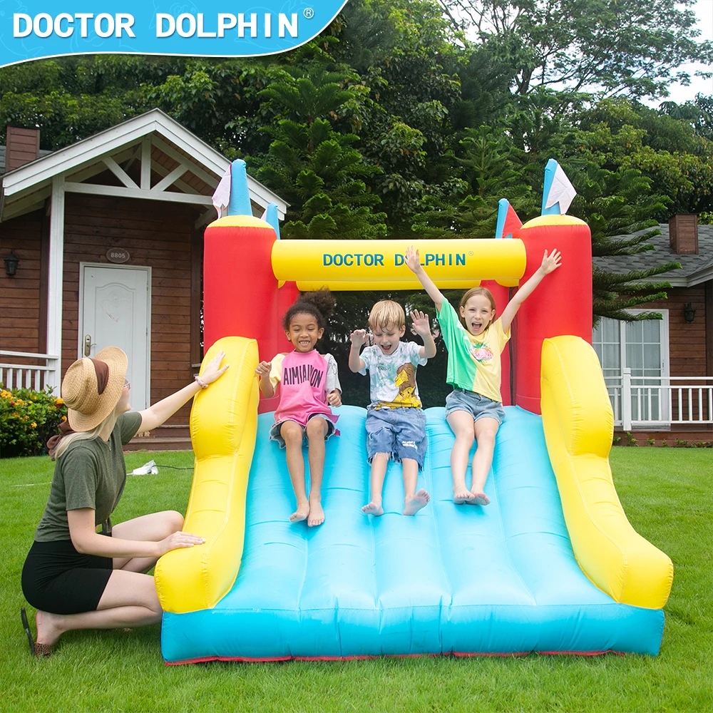 Inflatable Jumper Oxford Cloth Inflatable Bouncy Castle Moon Bounce House Kids Bounce House