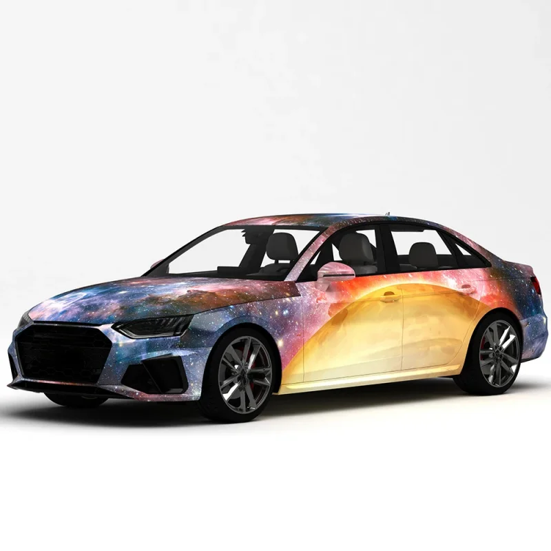 

Хит продаж: Самоклеящаяся виниловая пленка для авто (ПВХ/ПЭТ) с градиентом белого и розового цвета, 1.52*20м