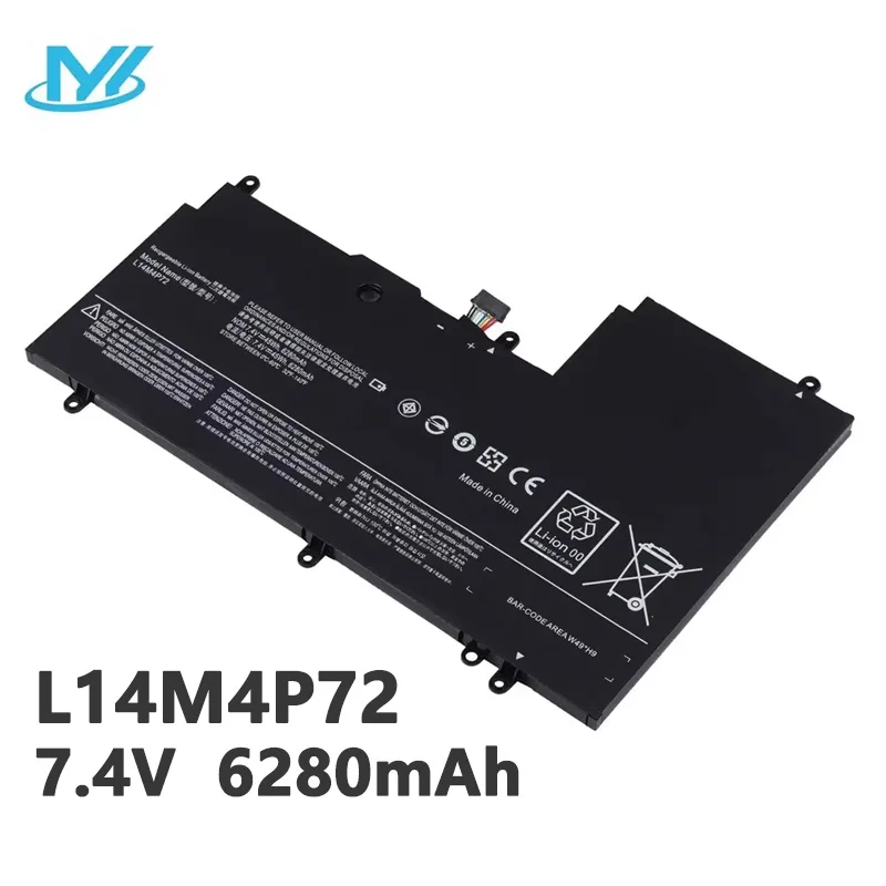 

Myiyae L14M4P72 7,4 В 45 Втч 6280 мАч литиевая батарея для ноутбука Lenovo YOGA3 14 Yoga 700-14ISK Yoga3 14-IFI 14-I