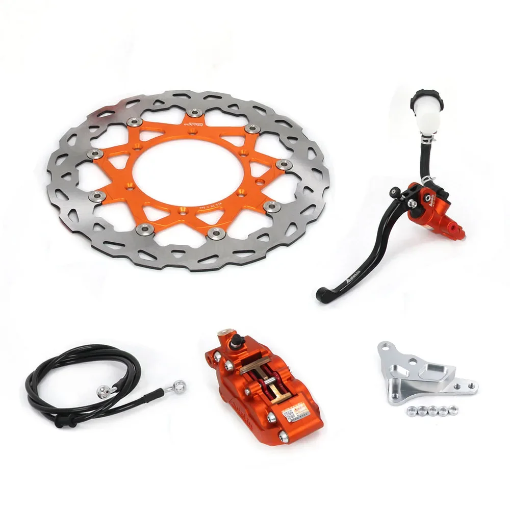 JFG SX125 SX150 SX250 XC300 SXF350 SXF450 EXC450 SXF505 EXC530 Motorcycle Aluminum Brake Disc set