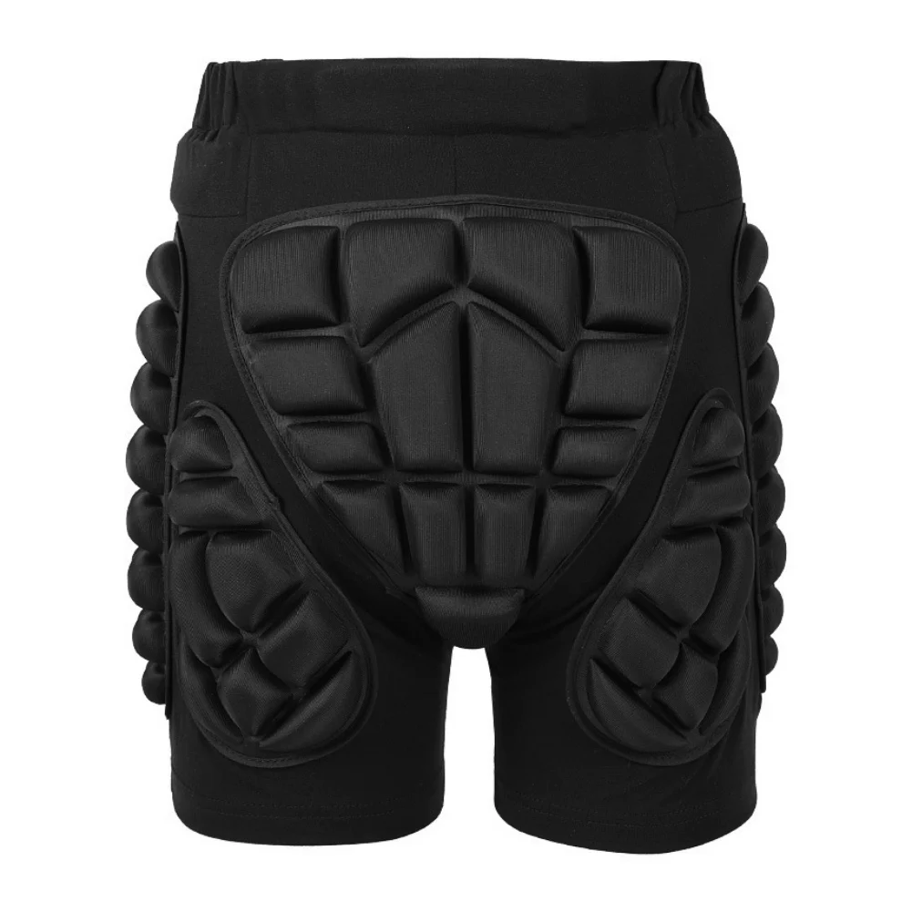 Skateboarding Shorts Protective Underwear Hip Butt Pad Short Pants for Ski Sports Compression