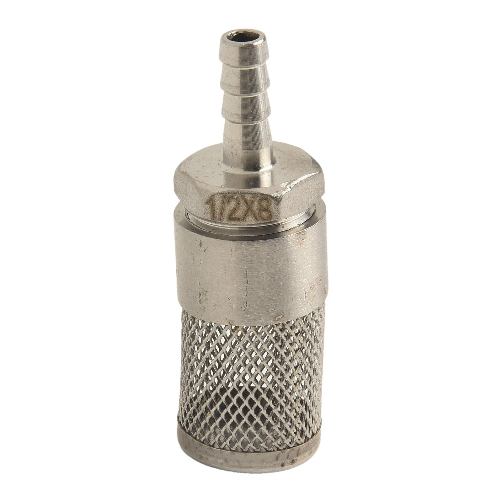 6mm 18mm Hose Barb Filter Stainless Steel Hose Filter Garden Sprinkler Easy Installation Adaptable Applications