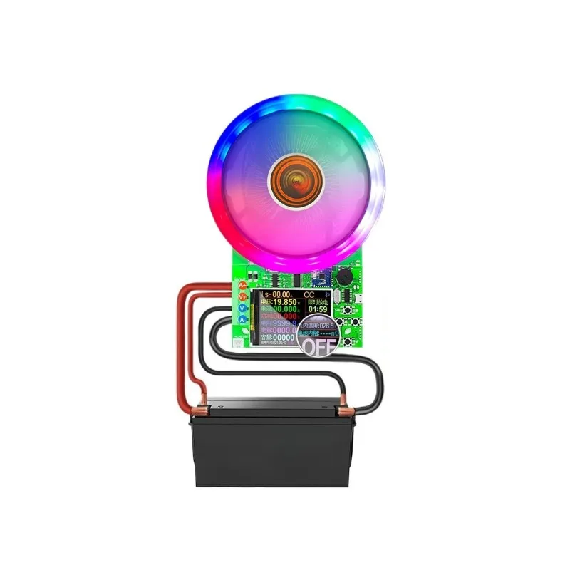 For DL24 Numerical Control Constant Current Discharge Aging Load Battery Battery Capacity Tester Voltmeter Ammeter
