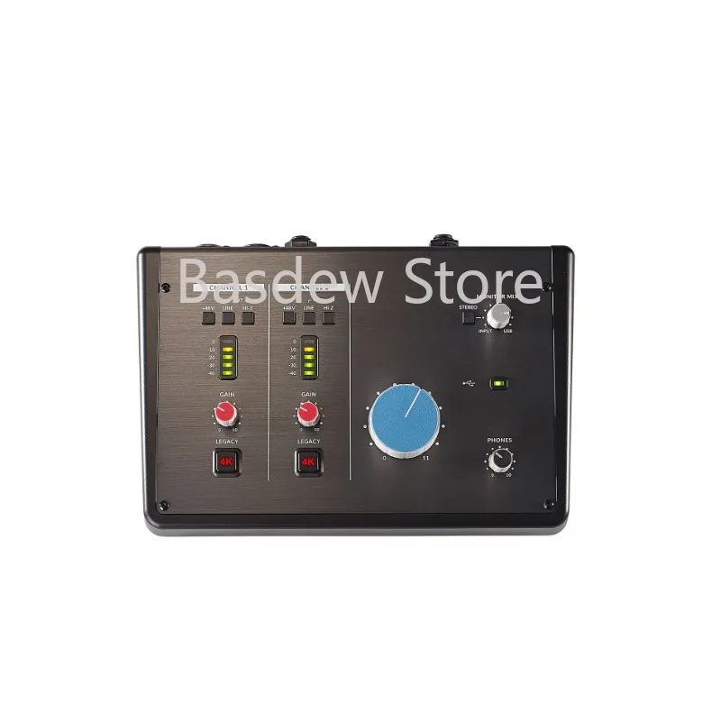 Microphone Preamplifier USB 2.0 Bus Powered Audio Interface Solid, State Logic SSL2 2-in/2-out Audio Interface