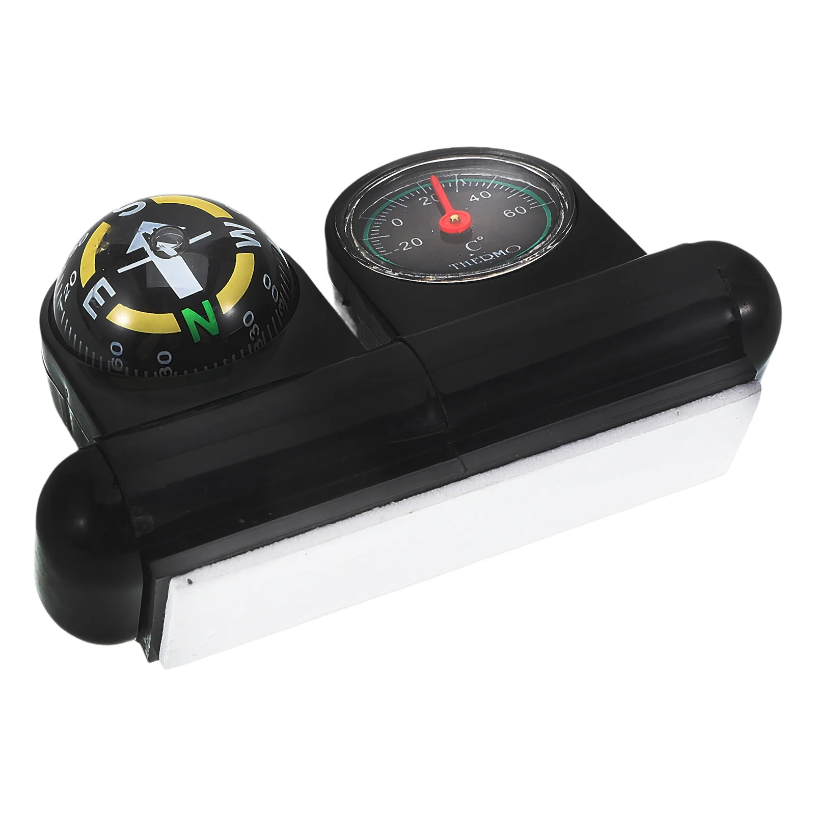

Car Compass With Thermometer Multifunctional Dashboard Mount For Accurate Navigation Temperature Monitoring Auto Compass