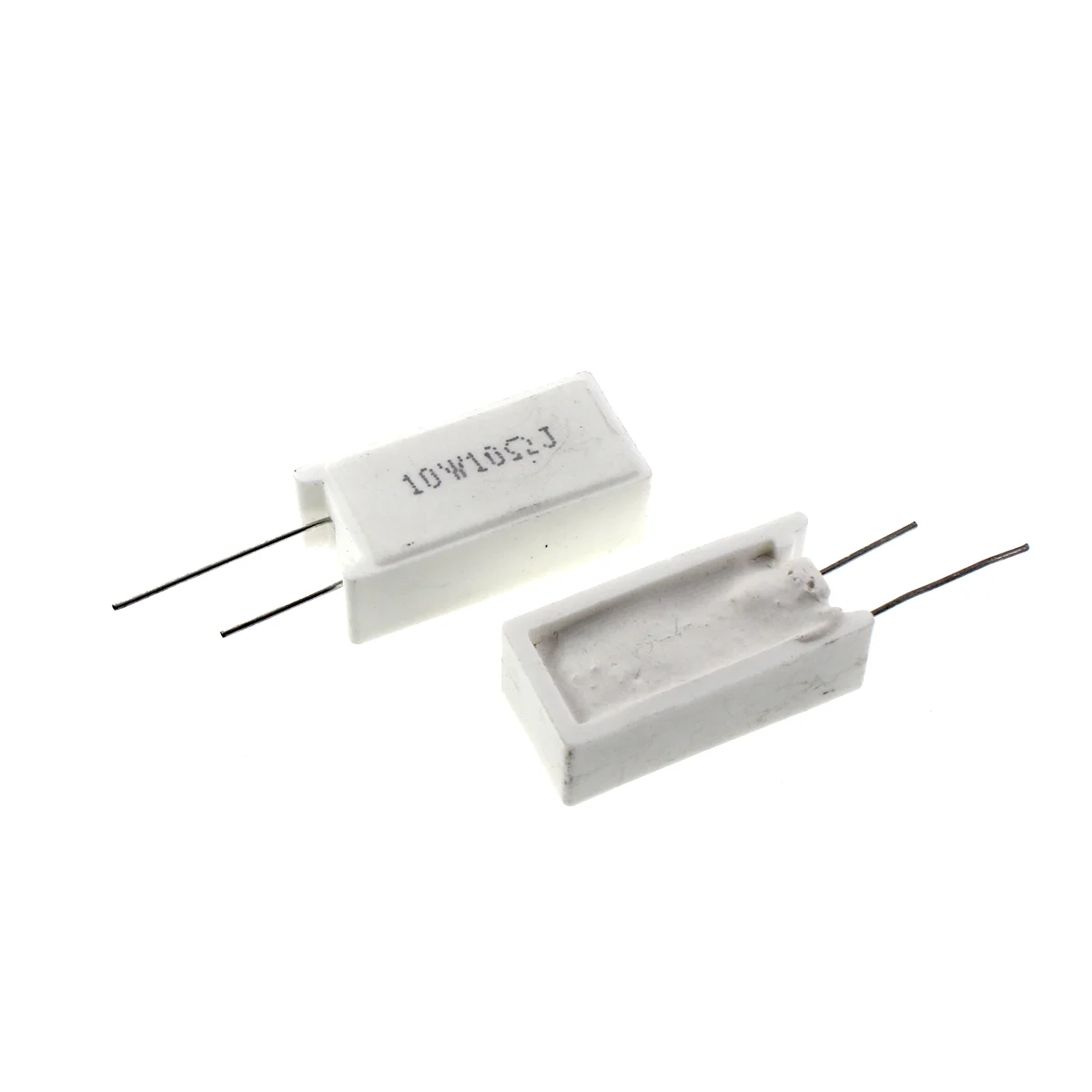 2PCS SQM RX27-5 Vertical Cement Resistance Resistors 10W 0.1R 0.5R 1R 2R 3.3R 4.7R 6.8 8.2 10R 22R 100R 220R 330R 470R Ohm Cera