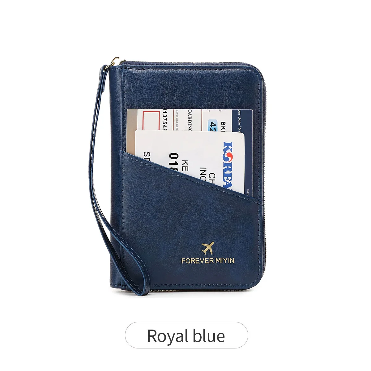 Nieuwe retro paspoorttas voor mannen en vrouwen RFID modieuze paspoorthoes multifunctionele PU lederen paspoortclip reisaccessoires