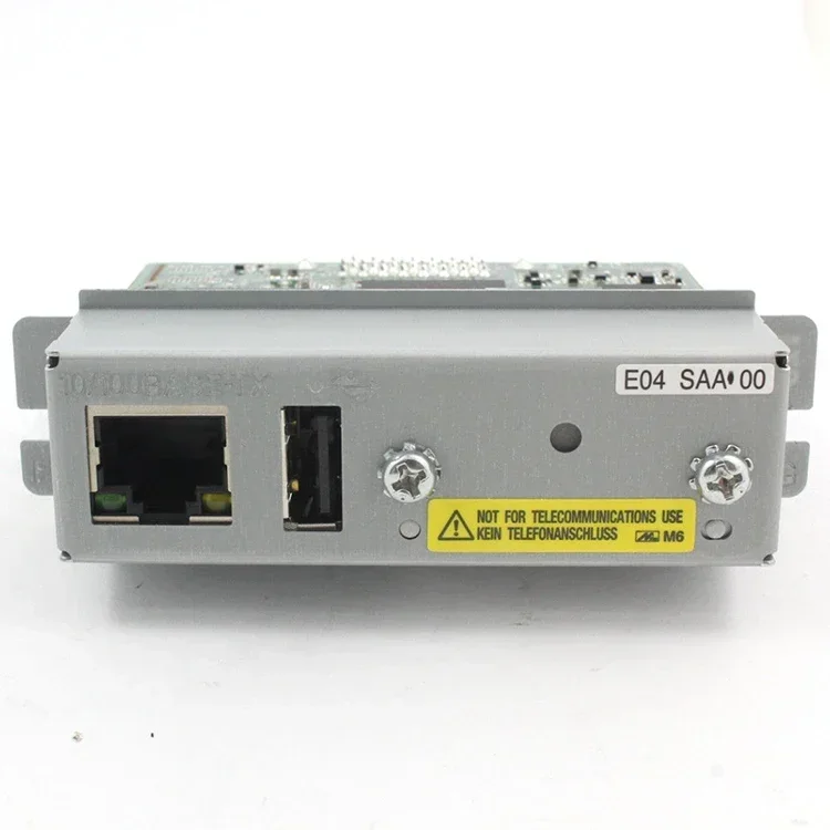 

Новая оригинальная карта порта Ethernet UB-E04 для Epson TM-T88IV T88V T20ii U220 330 210 950 L90 H5000 6000