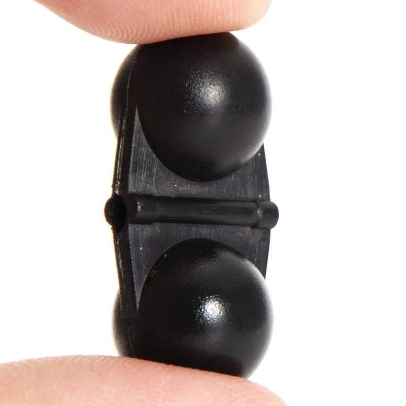 

10Pcs Useful Double Rattle Booby Beads Durable Attractor Beads Fishing Rattle
