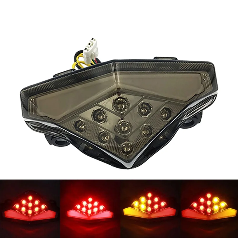 Motorcycle Rear LED Tail Light Brake Turn Signal Integrated For KAWASAKI ER-6N ER-6F NINJA 650 2012 2013 2014 2015 2016