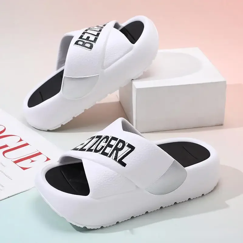2026 2024 Spring/summer Women's High-heeled Shoes EVA Super Thick-soled Slippers Female Sandals