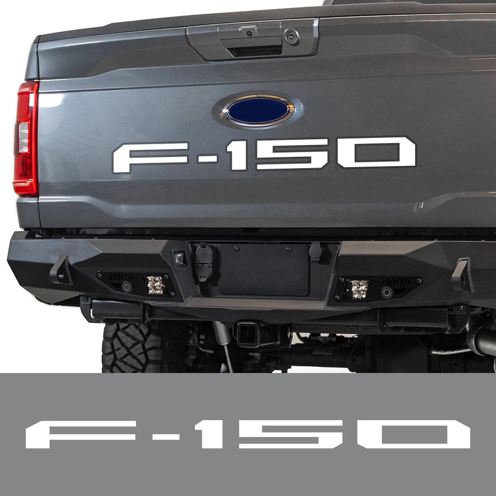 Pickup Tailgate Insert Indent Stickers For Ford F-150 2018-2020 Car Logo Decor Decals Vinyl Letter Cover Auto Tuning Accessories