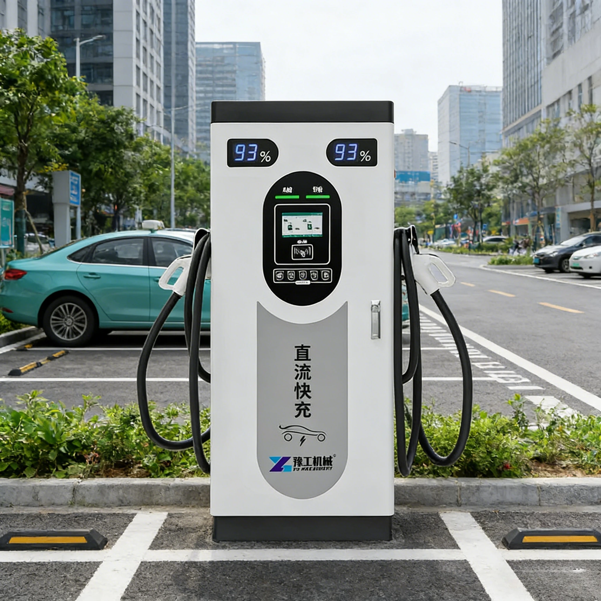 40KW-240KW Multi-Functional New Energy DC Fast Charging Station Floor-Mounted OCPP EV Charging Station
