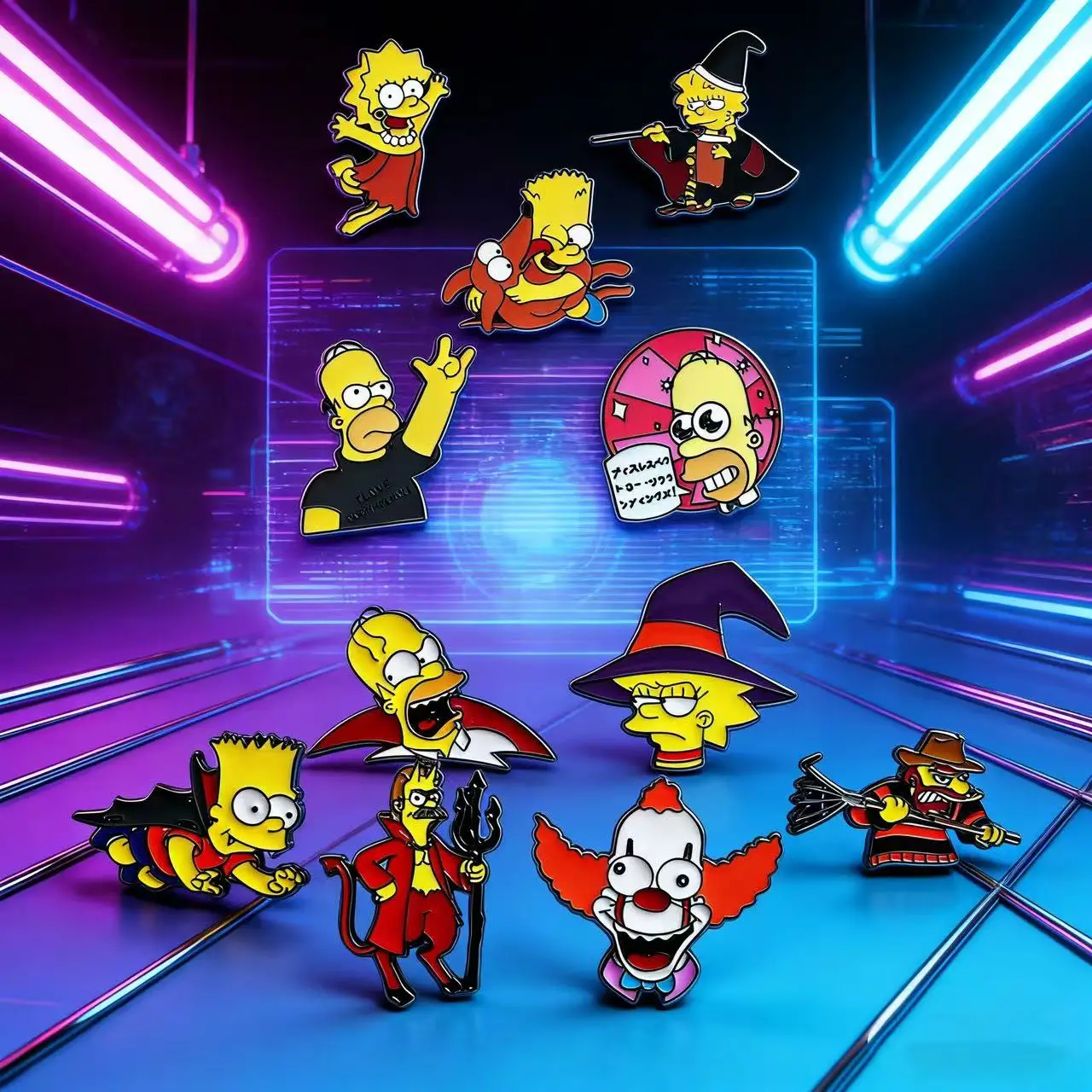 5/6/11Pcs The Simps…