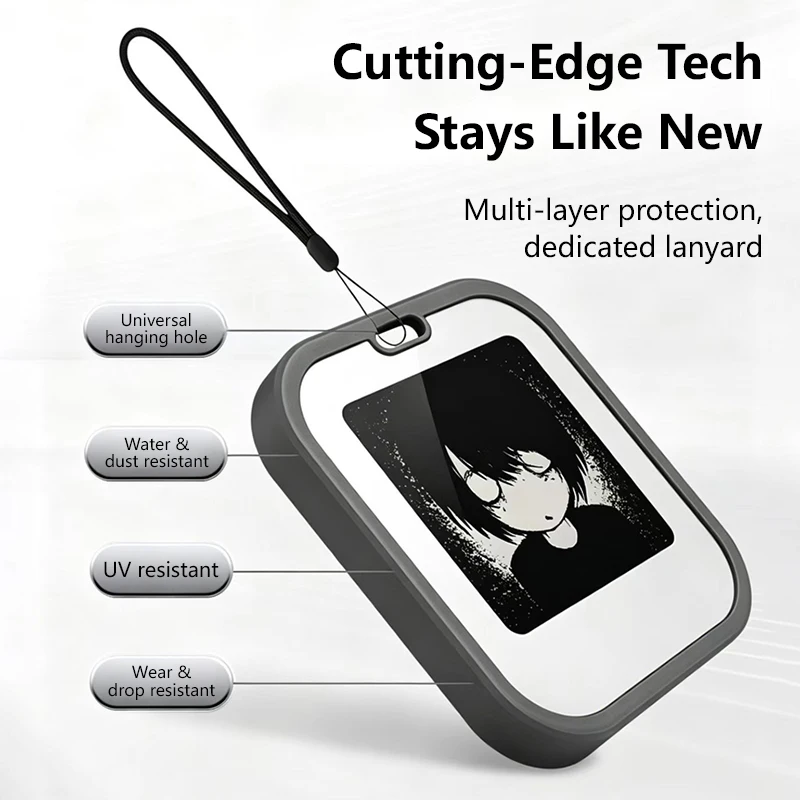 Lenovo Mini Elektroniczny Klikający NFC E-Ink Ekran Ozdoba na Biurko 1.54-calowy Ekran E-Ink Zawieszka do Torby Dekoracja Ścienna Ozdoba dla Zwierząt — zdjęcie produktu 3
