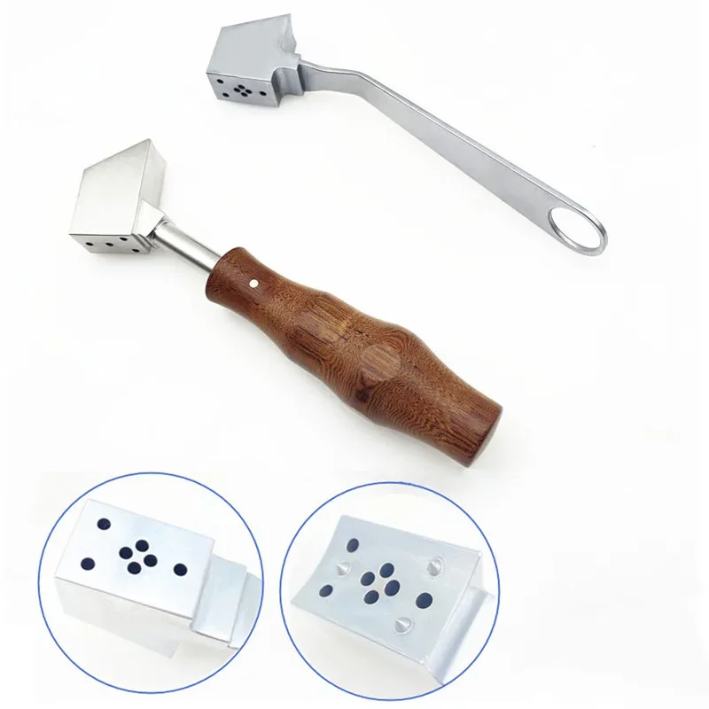 Führungsstiftbohrführung Kirschner-Drahtführung mit mehreren Löchern, orthopädische chirurgische Instrumente mit kanüllter Schraube